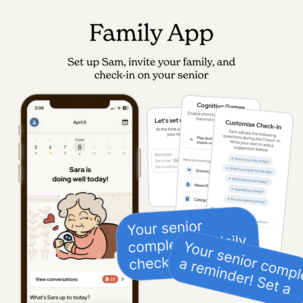 Sam: Smart Assistant for Seniors