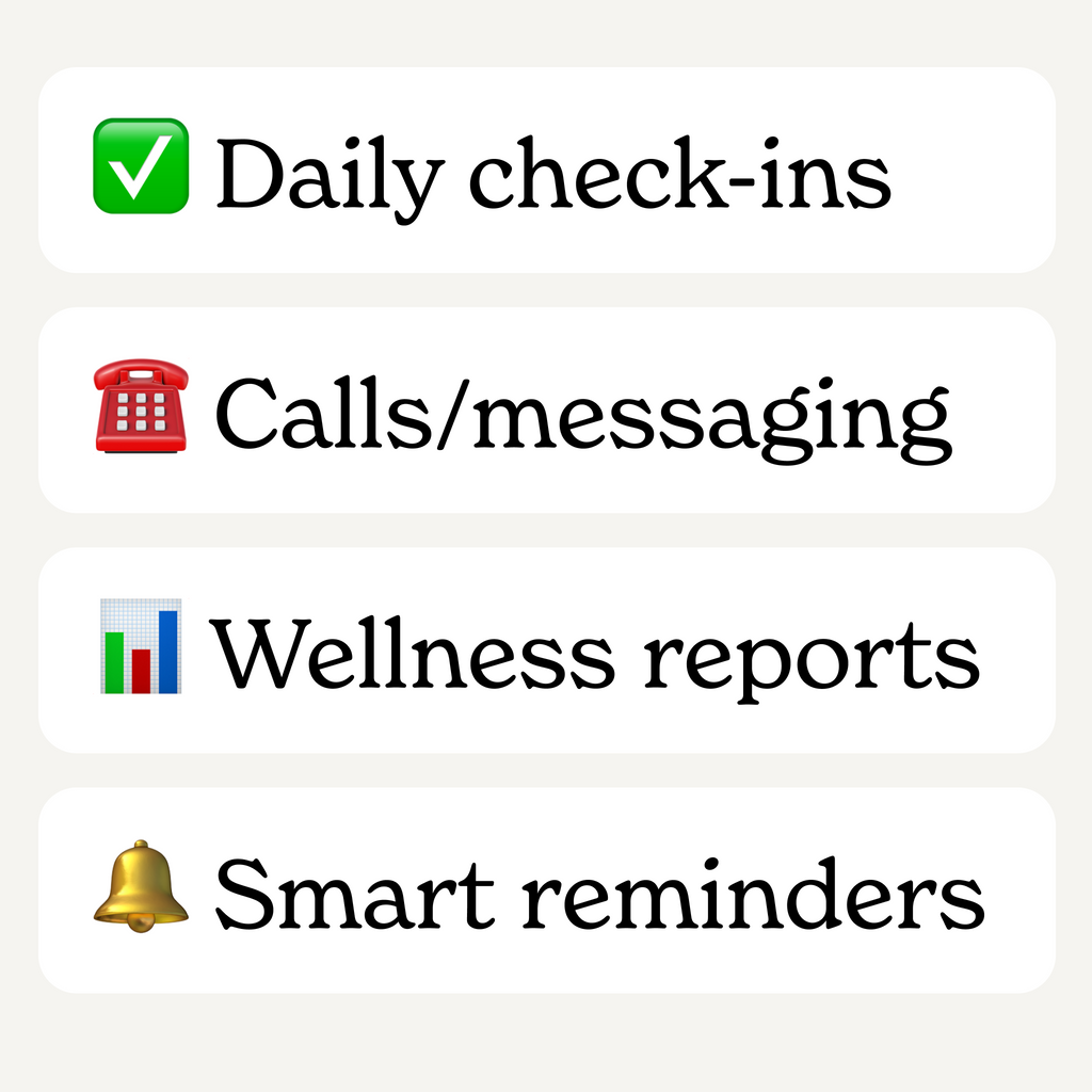 Sam: Smart Assistant for Seniors